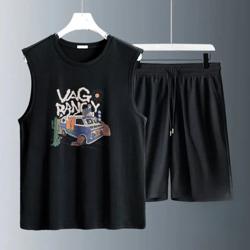 Summer Clothing Sets Men - Herensets tanktops 2026 zomer snel drogend