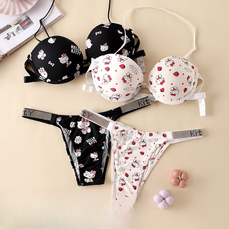 Summer Quotes - Hello Kitty Nieuwe Cartoon Strapless Strap-On