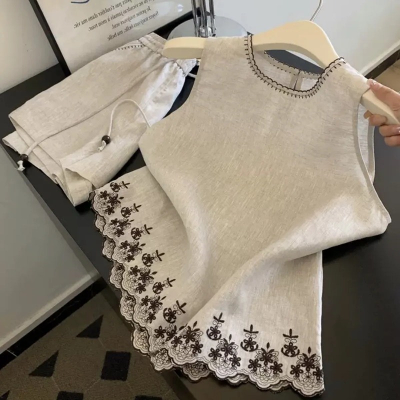 Summer Clothing Linen - Eenvoudig oud geldstijl katoen en linnen