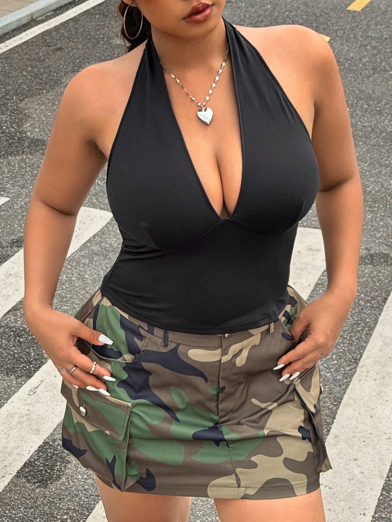 Summer Clothing Plus Size Women - Nieuwe mode effen kleur plus size