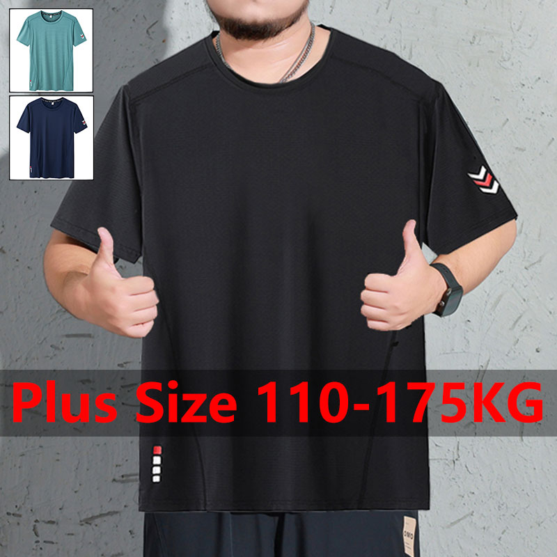 Summer Clothing Plus Size - Heren Plus Size T-shirt 5XL 6XL