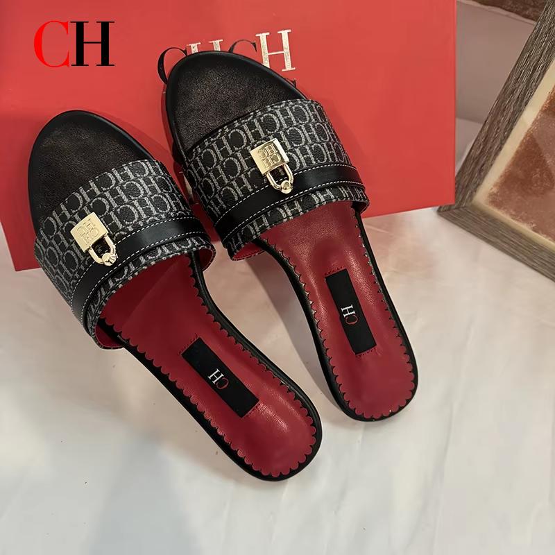 Summer Quotes - CH Draagbare strandslippers voor dames Platte