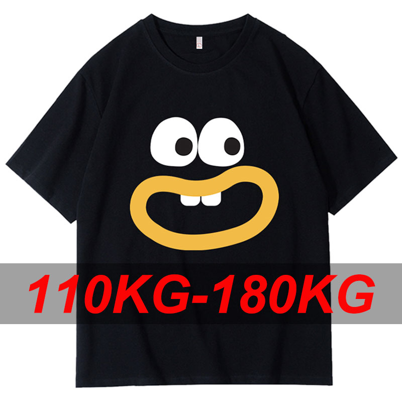 Summer Clothing Plus Size - Zomer Plus Size T-shirt voor Mannen