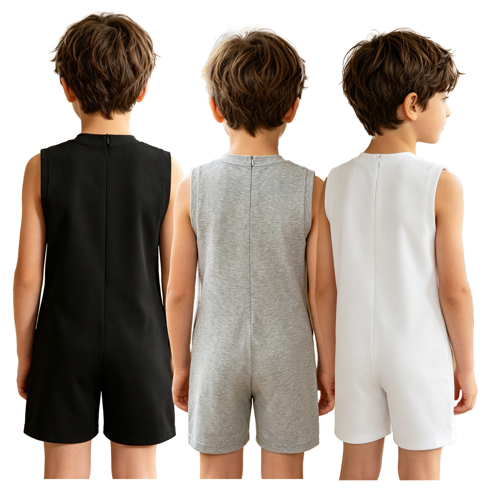 Summer Clothing Boys - 3 stks Kids Jongens Meisjes Autisme