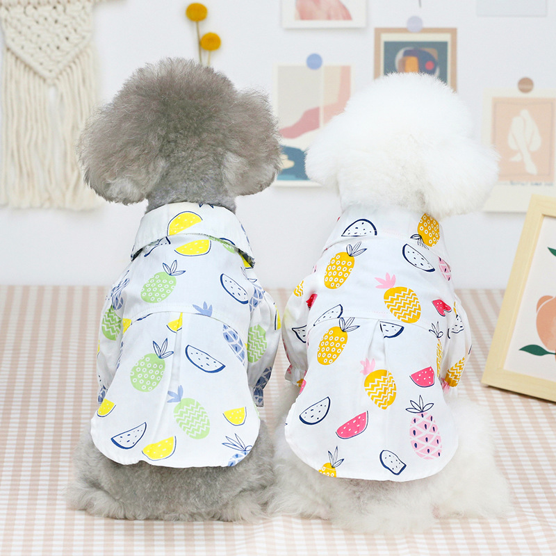 Summer Dog Clothing - Nieuwe lente-zomerkleding voor huisdieren, schattig shirt