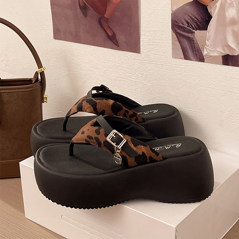 Vrouwen Luipaard Slippers Clip - Summer Clothing Fabric recensie en prijs