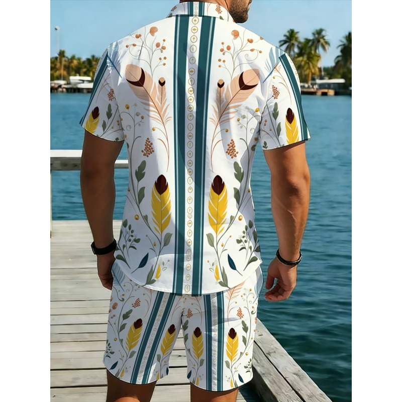 2-delige zomeroutfit voor here - Beach Shirt Hawaiian recensie en prijs