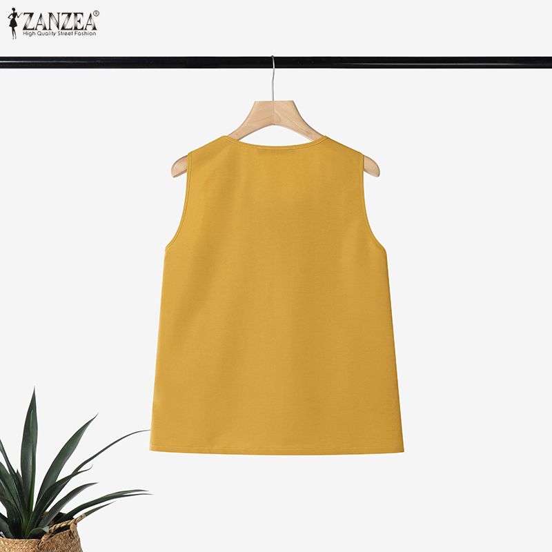 ZANZEA Plus Size 5XL Vrouw Pin - Summer Clothing Plus Size Women recensie en prijs