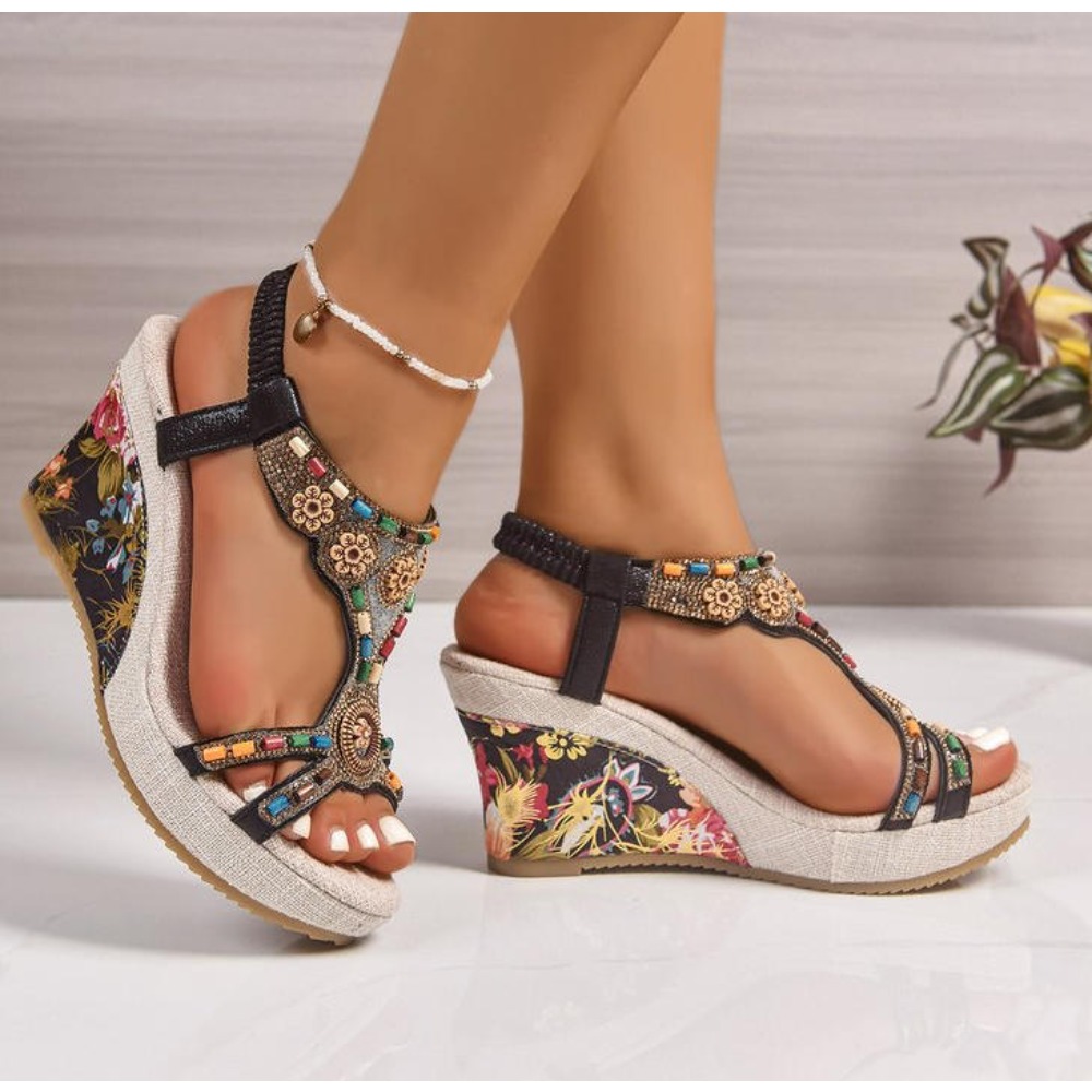 Dames lederen zomermode wedge  - Summer Clothing Plus Size recensie en prijs