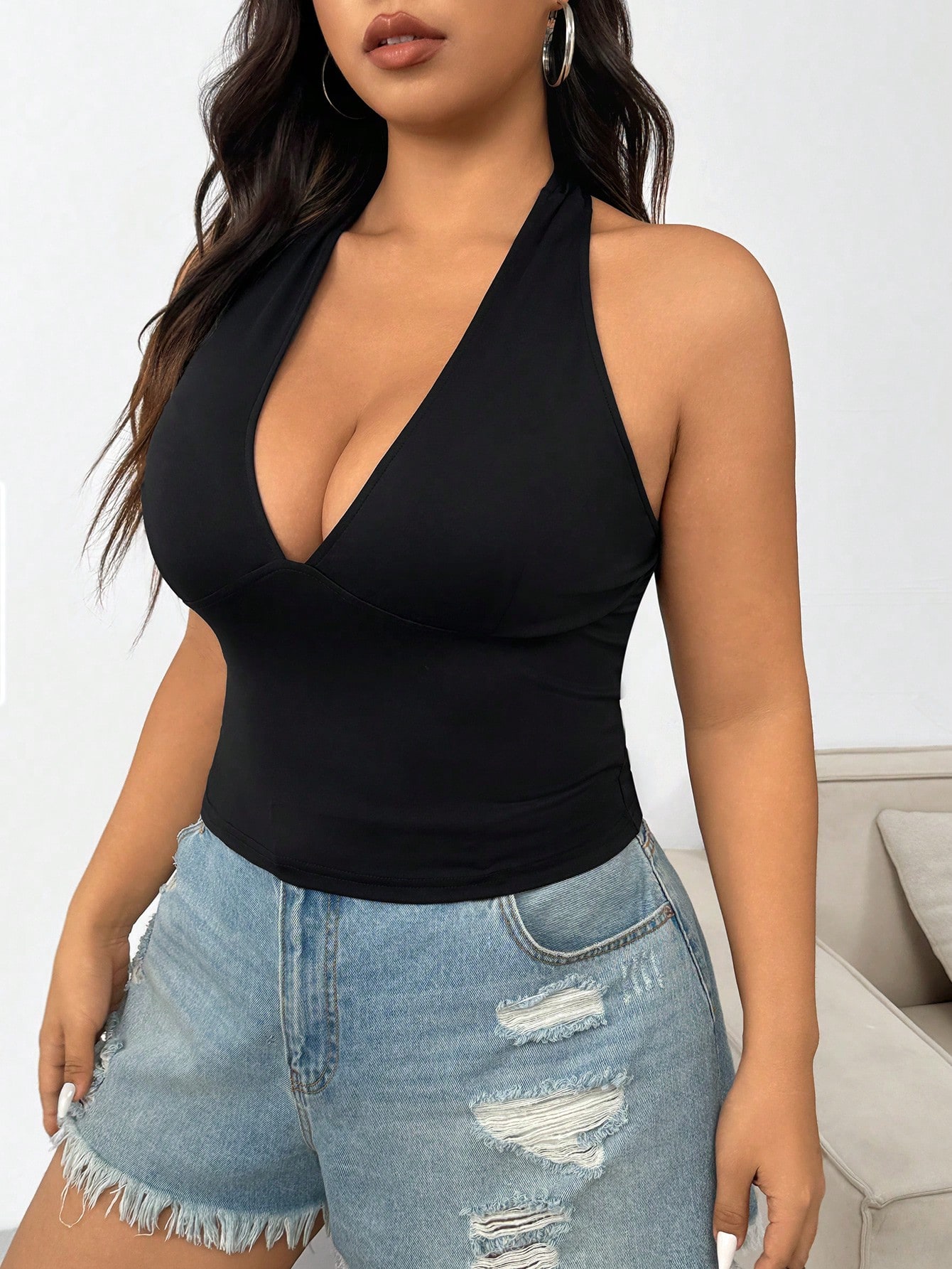 Nieuwe mode effen kleur plus s - Summer Clothing Plus Size Women recensie en prijs