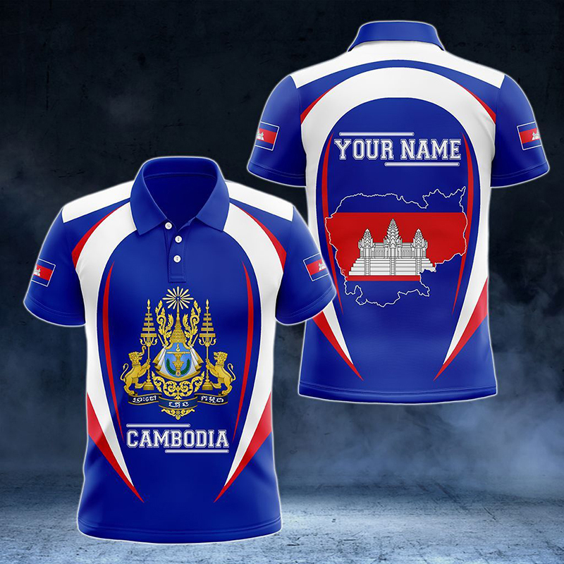 Aangepaste naam Cambodja vlag  - Summer Clothing Boys recensie en prijs