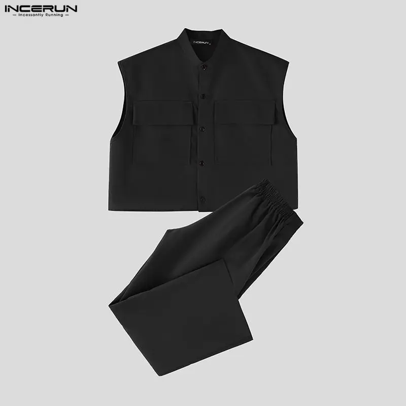 INCERUN Mannen Sets Solid Mouw - Summer Clothing Sets Men recensie en prijs