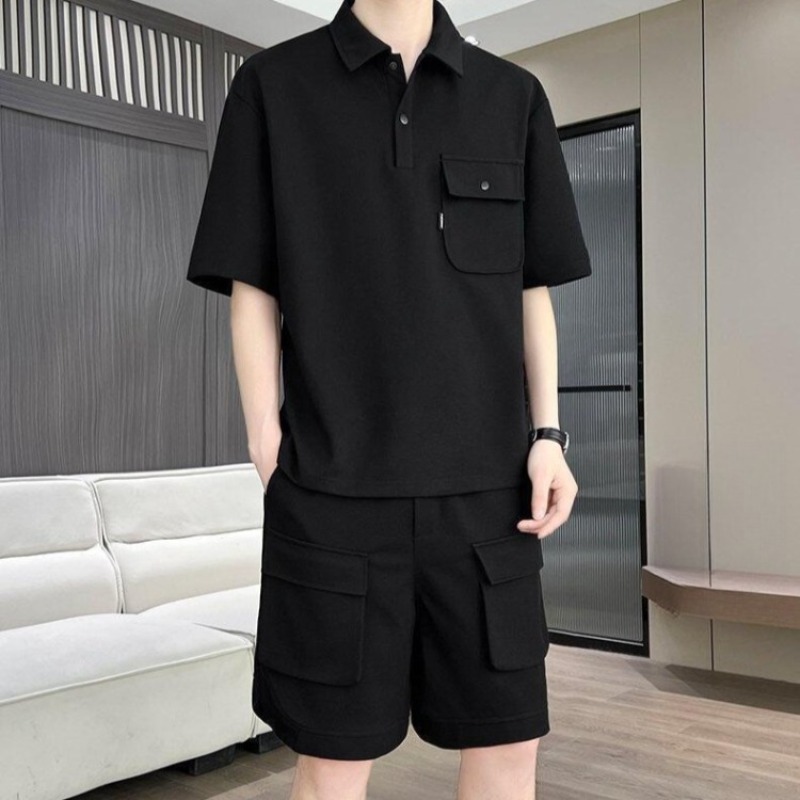 Herens zomerset met korte mouw - Summer Clothing Sets Men recensie en prijs