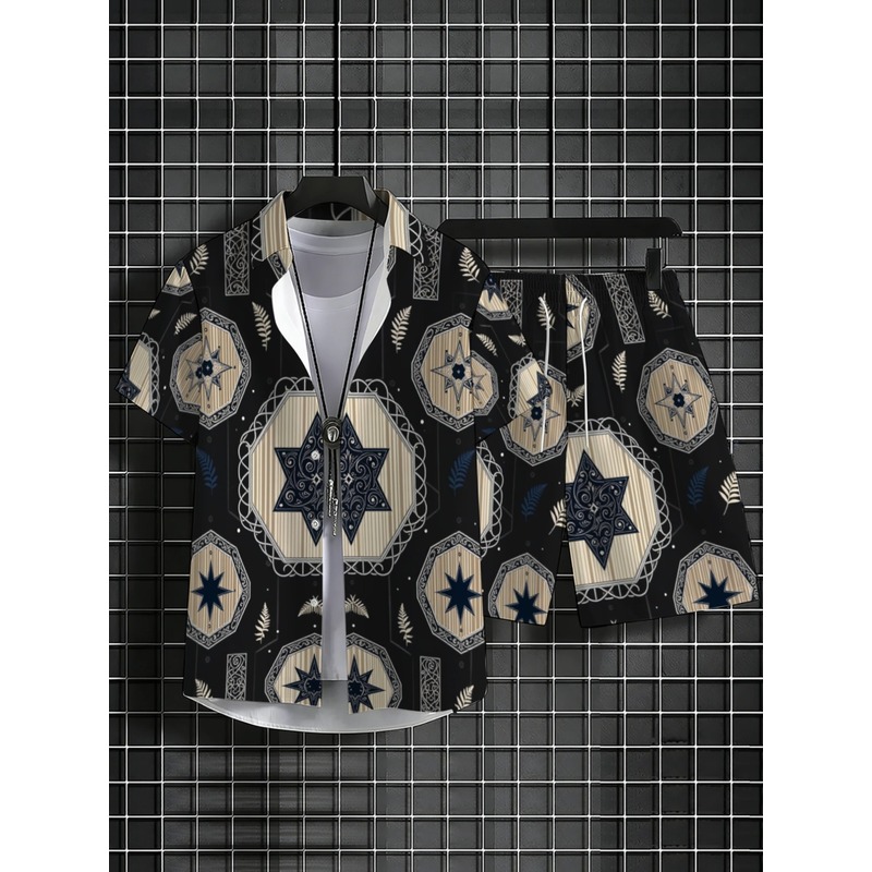 Sterrenpatroon Heren tweedelig - Beach Shirt Hawaiian recensie en prijs