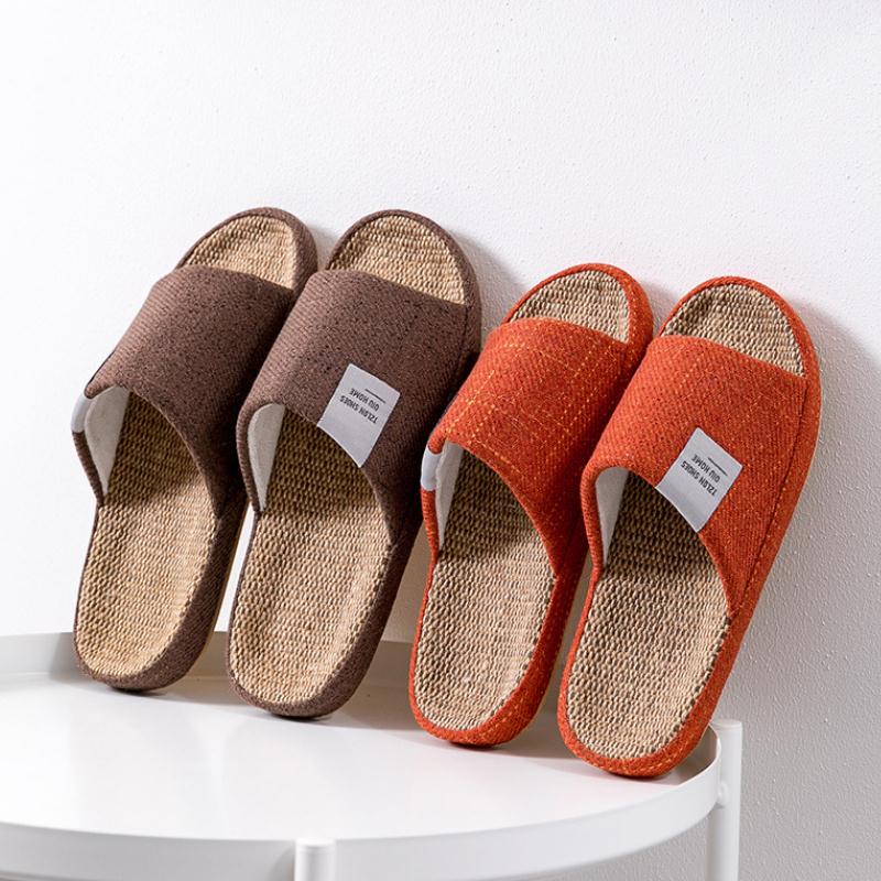 Ademende linnen pantoffels voo - Summer Clothing Fabric recensie en prijs
