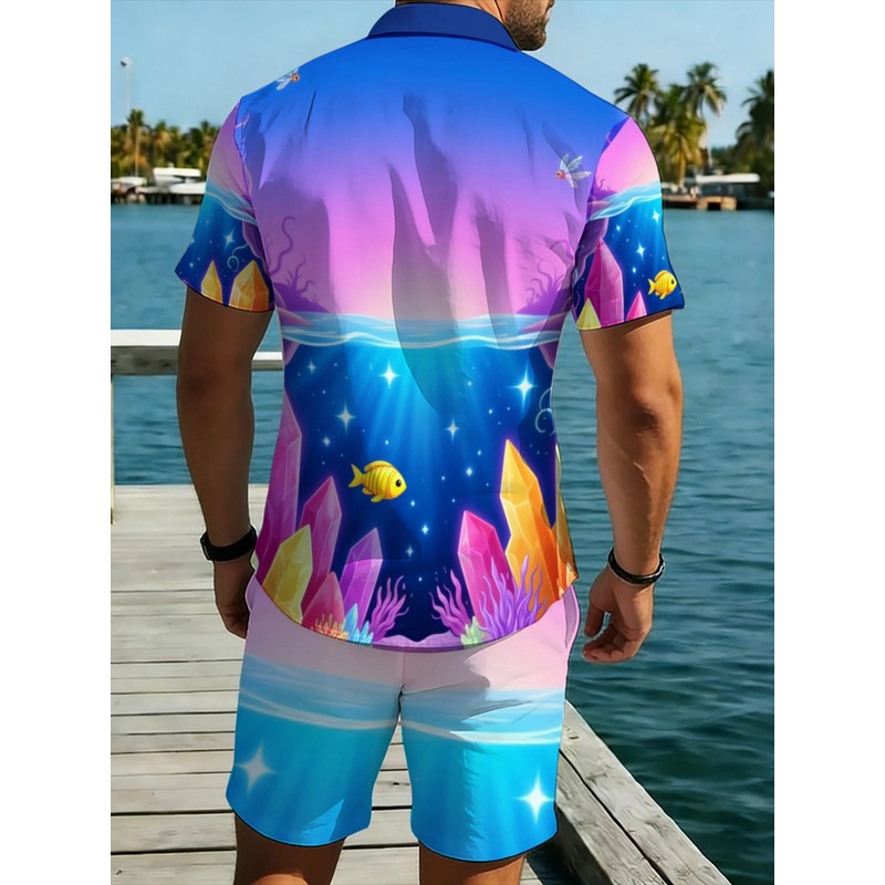 Heren polyester Hawaiiaans ove - Beach Shirt Hawaiian recensie en prijs