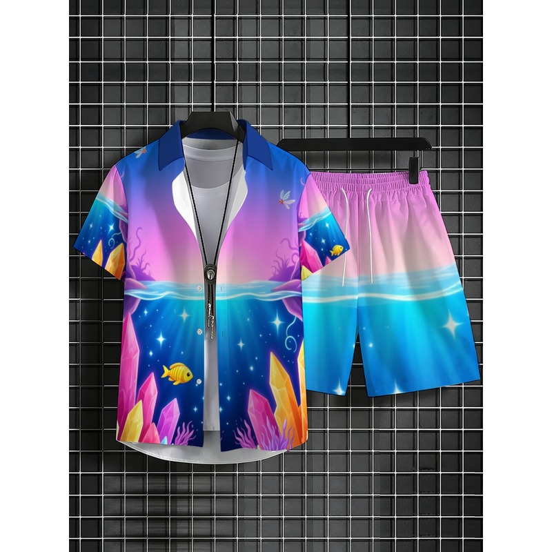 Heren polyester Hawaiiaans ove - Beach Shirt Hawaiian recensie en prijs