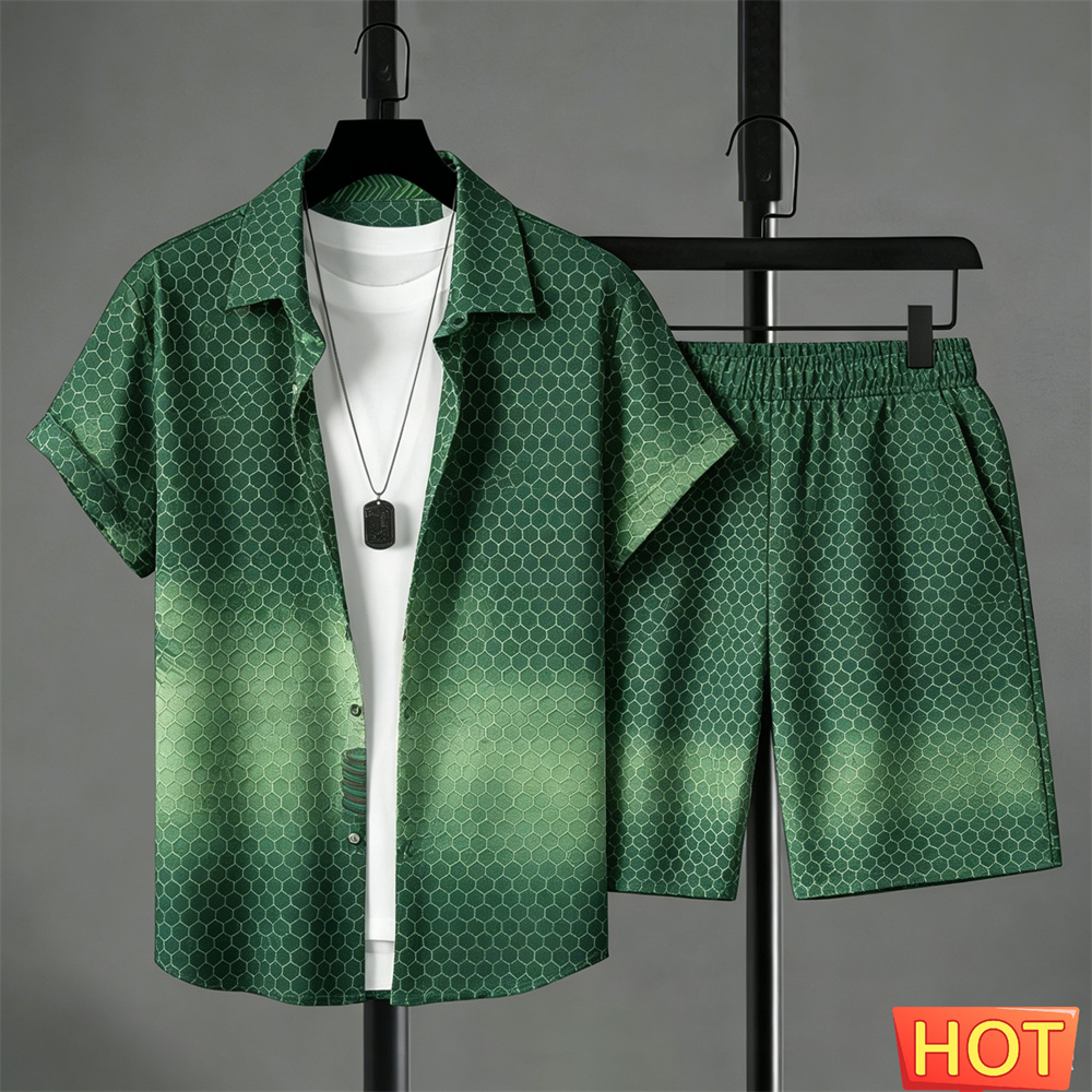 Zomeroutfits Heren Shirt Set G - Summer Clothing Sets Men recensie en prijs