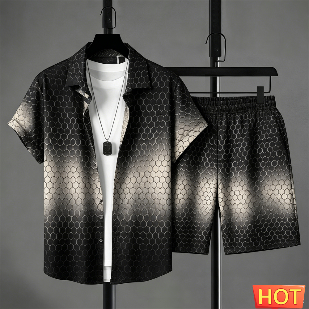 Zomeroutfits Heren Shirt Set G - Summer Clothing Sets Men recensie en prijs