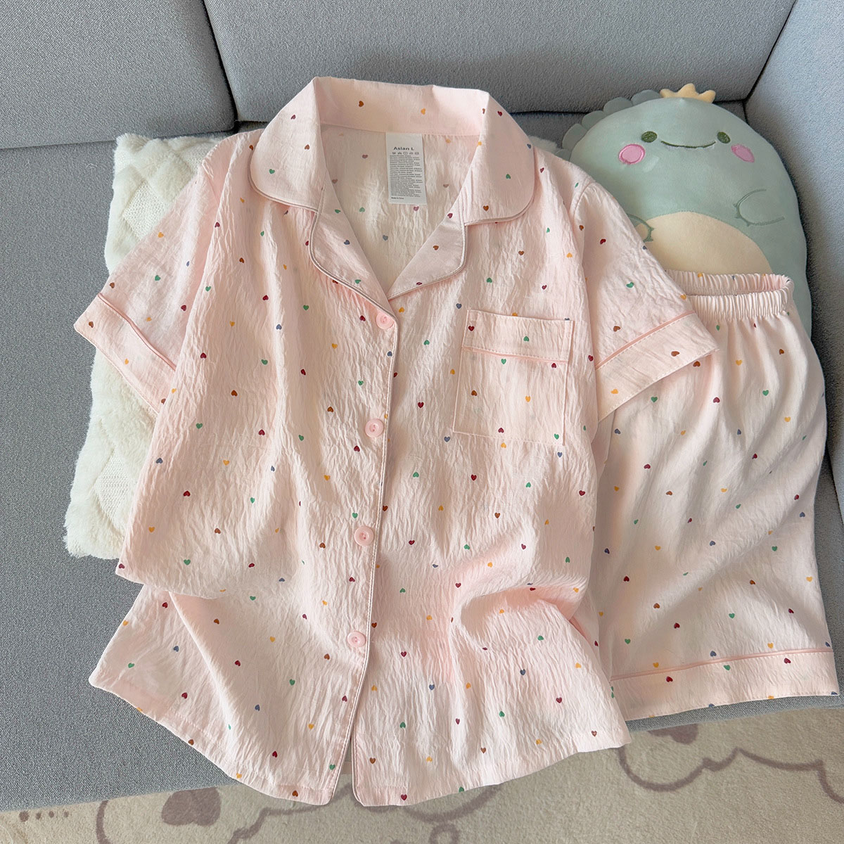 Dames bedrukte katoenen pyjama - Summer Clothing For Petite Women recensie en prijs