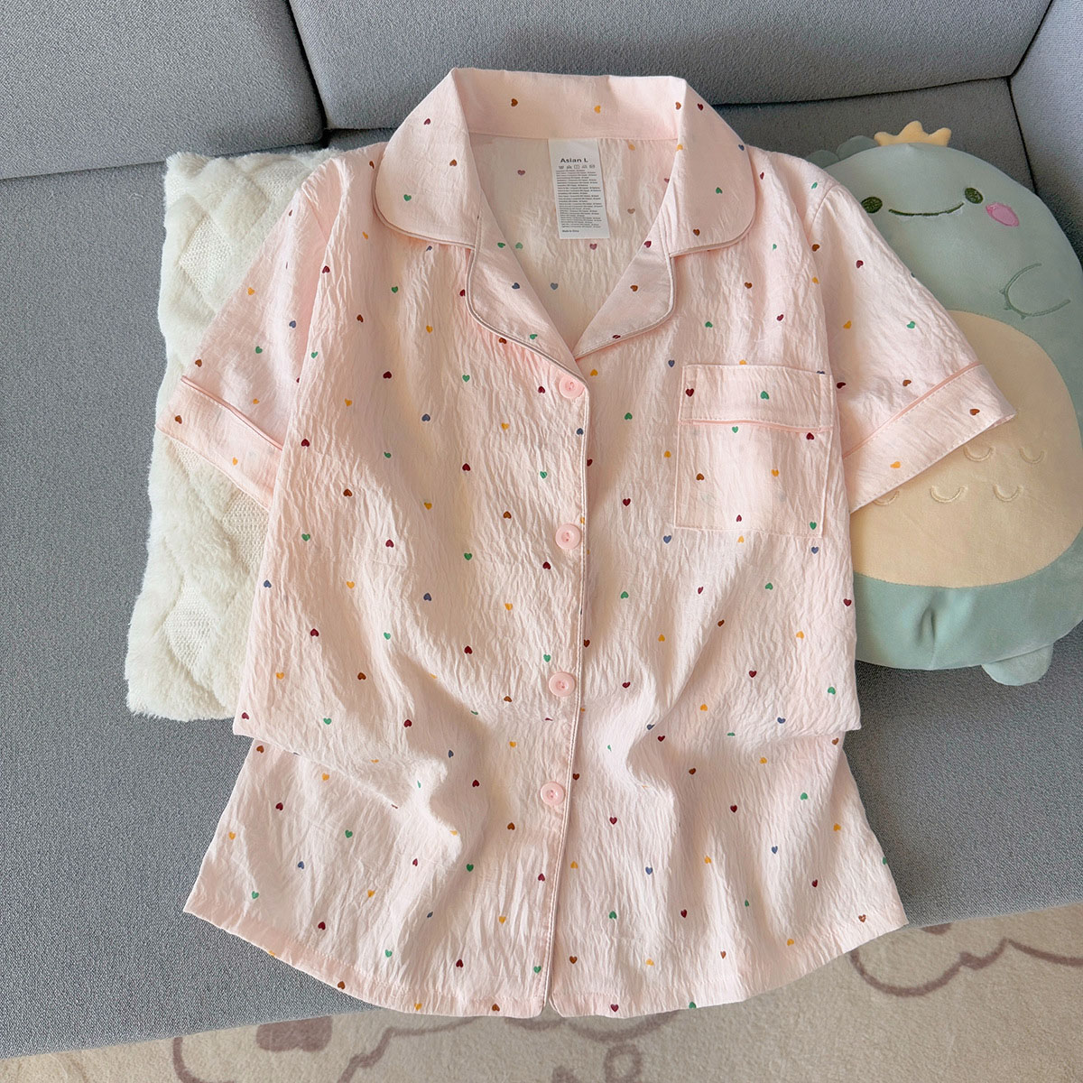 Dames bedrukte katoenen pyjama - Summer Clothing For Petite Women recensie en prijs