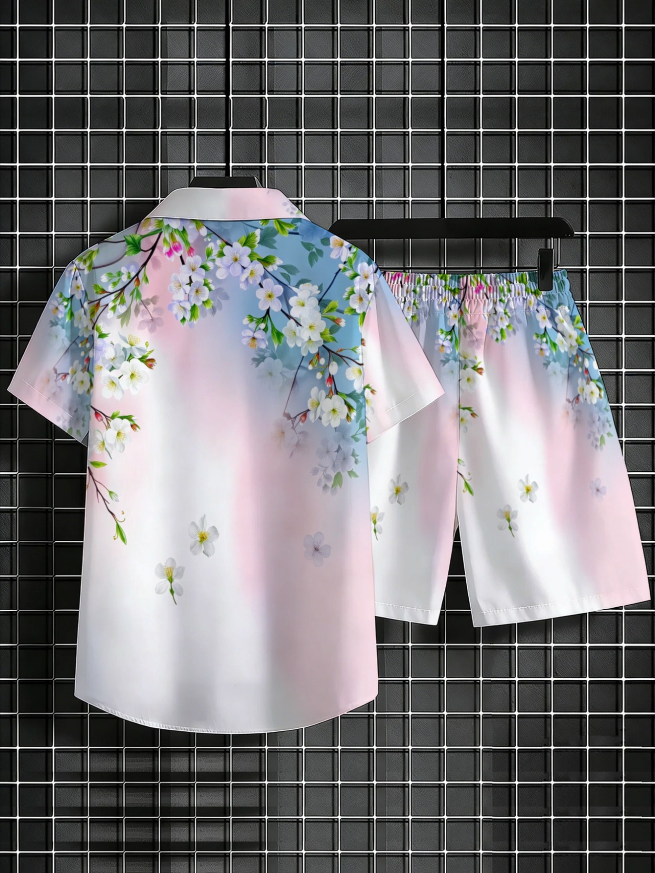 Heren Hawaiiaans 2-delig set m - Beach Shirt Hawaiian recensie en prijs