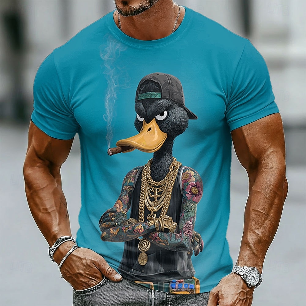 Grappige 3D Grumpy Black Duck  - Crew Clothing Summer Jacket recensie en prijs