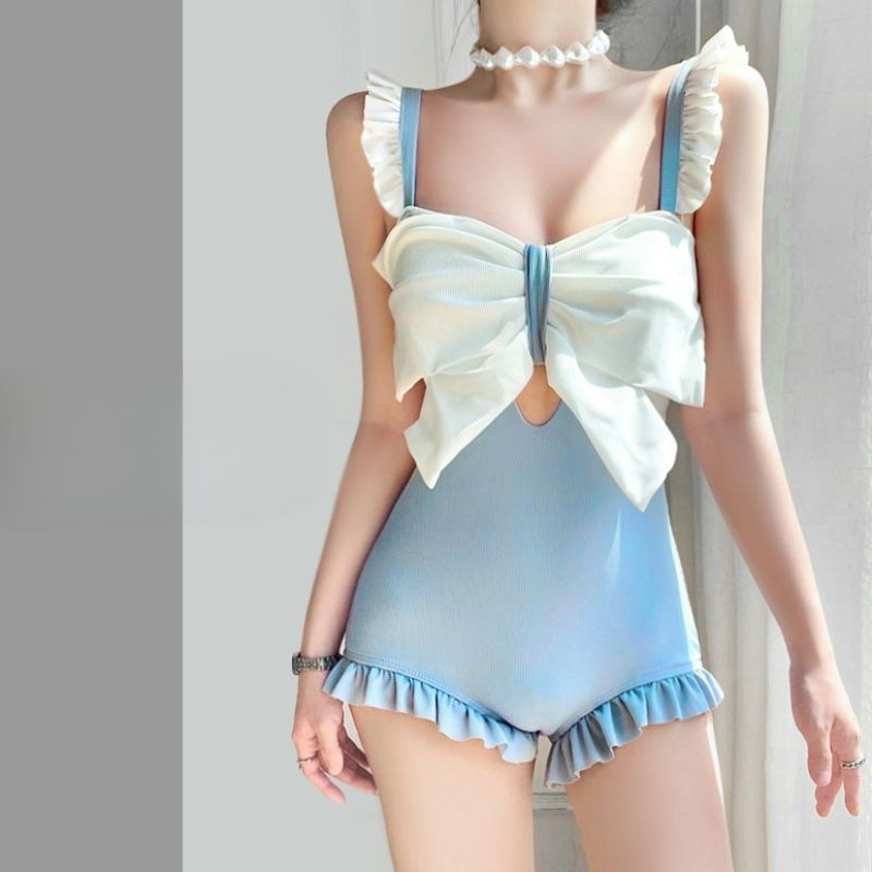Leuke badkleding met strikdeta - Swimsuit One Piece recensie en prijs