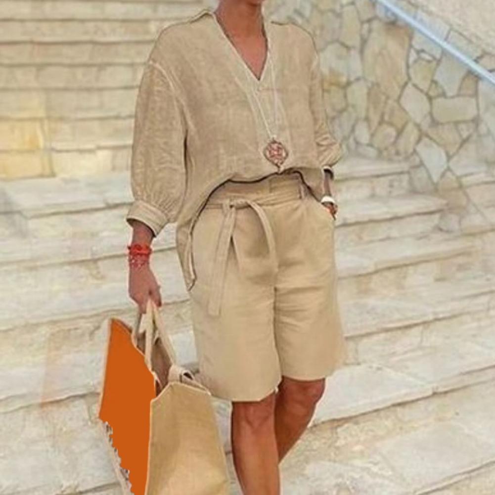 Katoenen linnen dames tweedeli - Summer Clothing Linen recensie en prijs