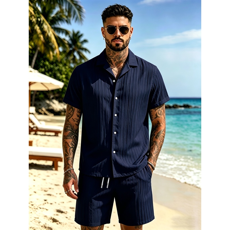 2 zomerse casual pakken voor h - Summer Clothing Sets Men recensie en prijs
