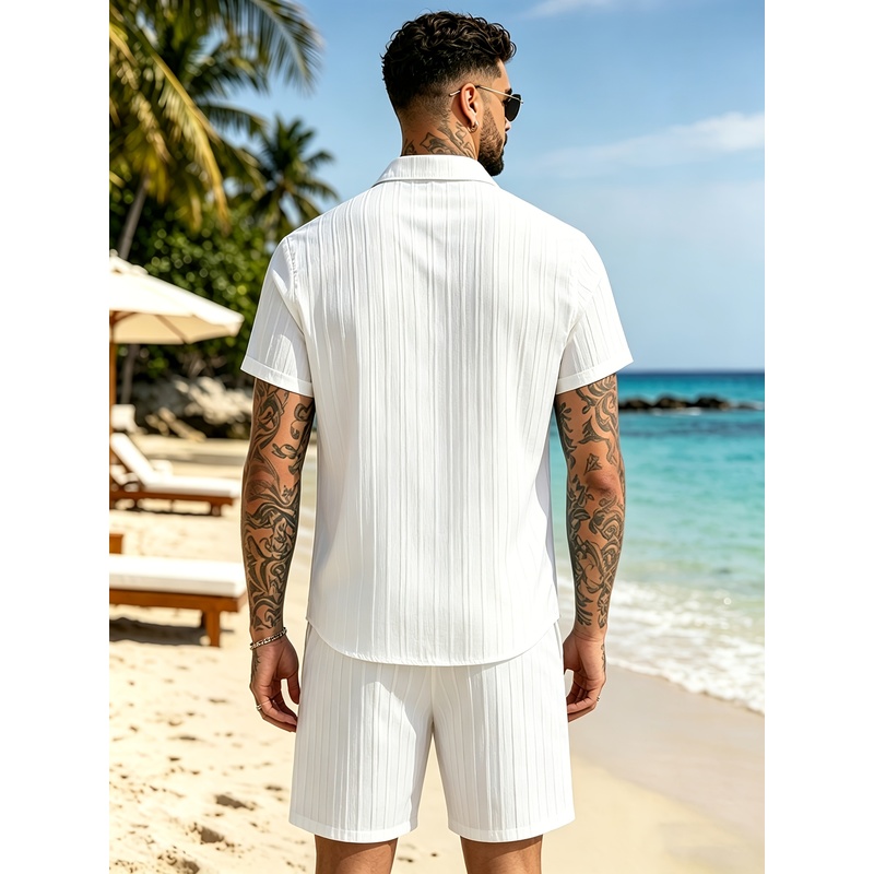 2 zomerse casual pakken voor h - Summer Clothing Sets Men recensie en prijs