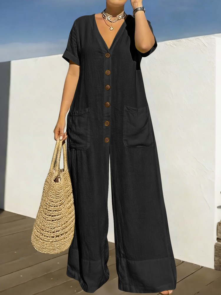 Plus Size Dameskleding Jumpsui - Summer Clothing Plus Size recensie en prijs