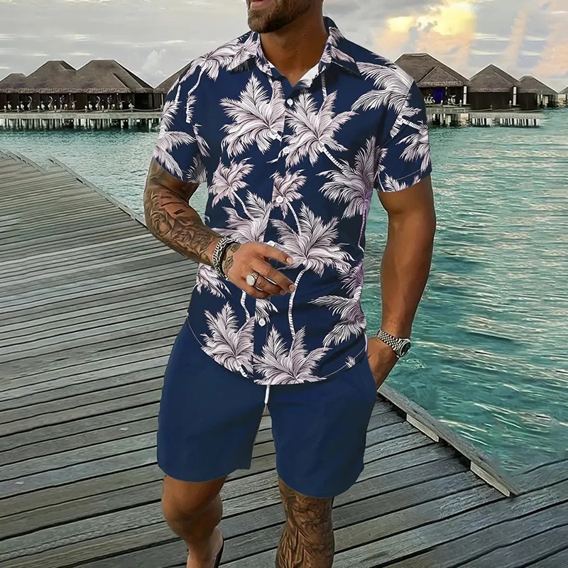 Hawaïaans overhemd met korte m - Beach Shirt Hawaiian recensie en prijs