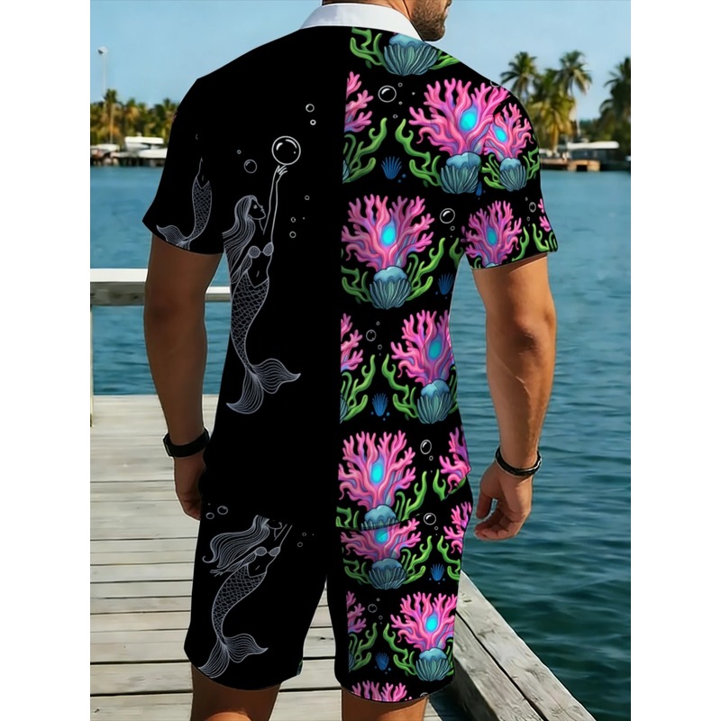 Heren polyester Hawaiiaans ove - Beach Shirt Hawaiian recensie en prijs