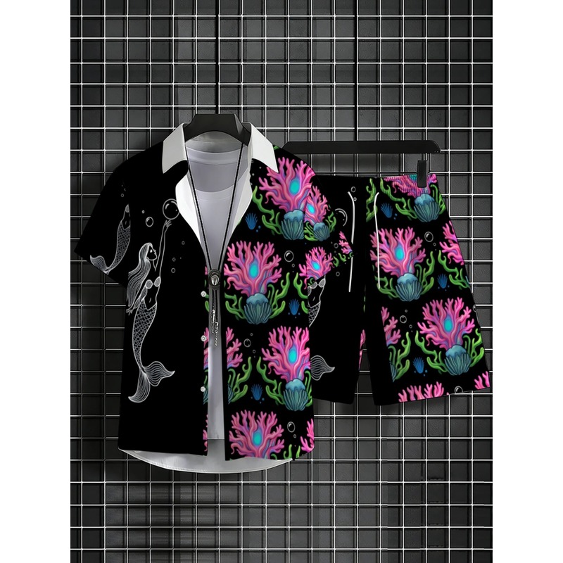 Heren polyester Hawaiiaans ove - Beach Shirt Hawaiian recensie en prijs