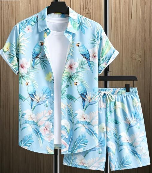 Hawaiiaanse kleurrijke jungle- - Beach Shirt Hawaiian recensie en prijs