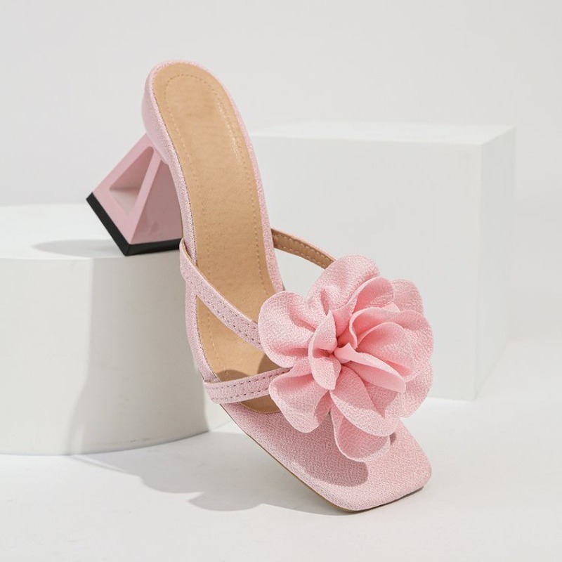 Womens 3D Bloem Decor Sandalen - Summer Clothing Fabric recensie en prijs