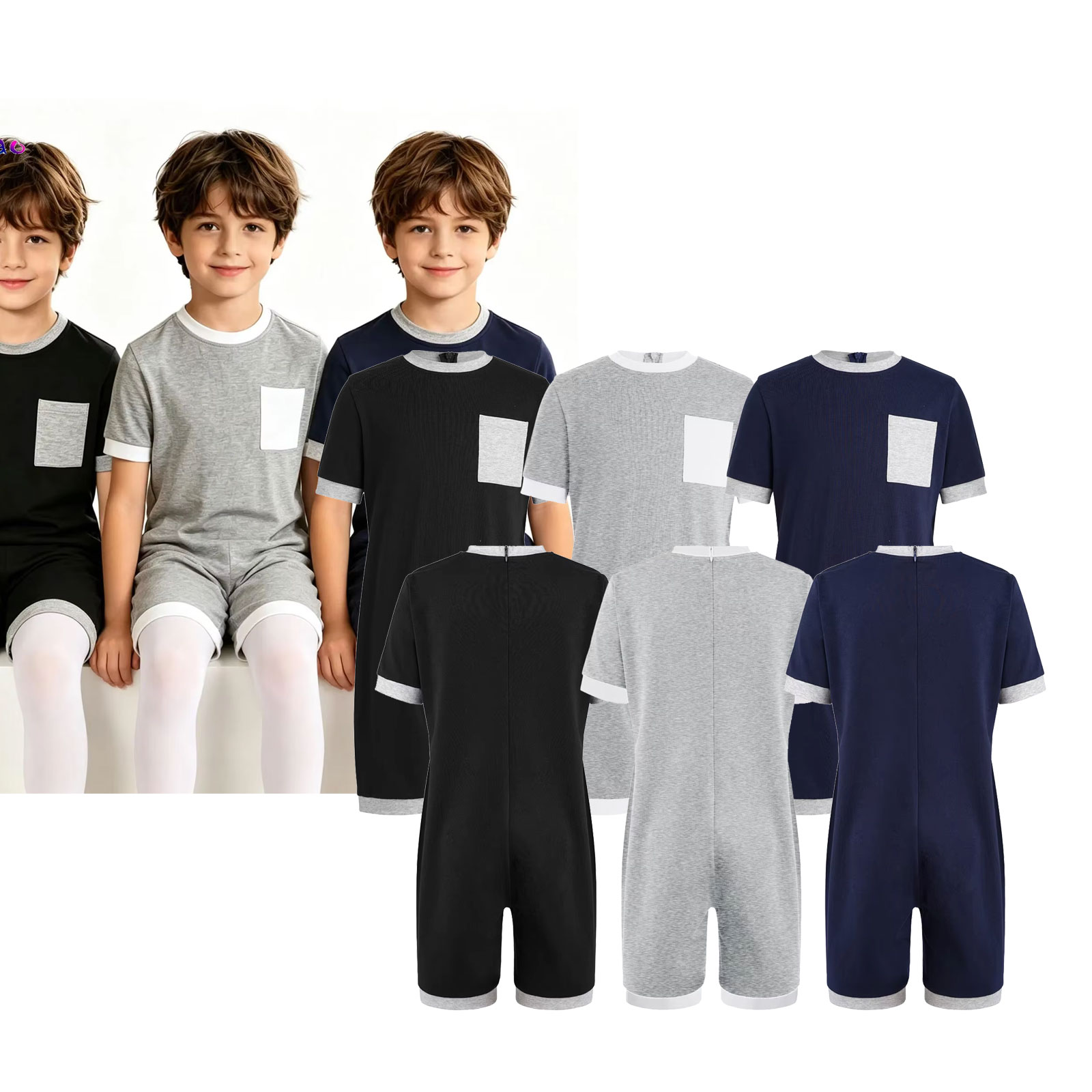 3 stuks Unisex Kinderen Specia - Summer Clothing Boys recensie en prijs