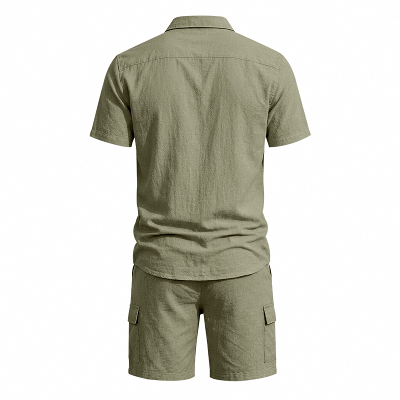 Heren zomer Amerikaans linnen  - Summer Clothing Sets Men recensie en prijs
